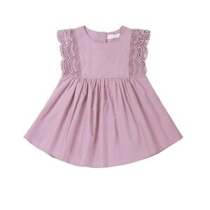 Jamie Kay Pink Lace Sleeve Dress